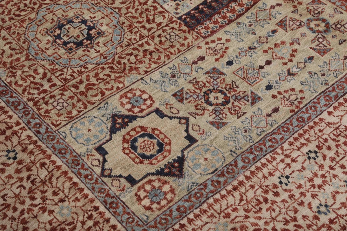 240x303 см, Афганистан, Зиглер, Wool, чёрный — вид 2