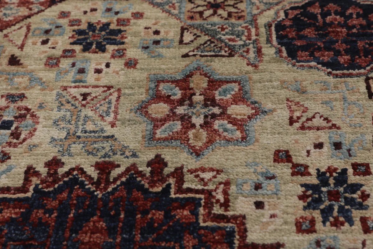 240x303 см, Афганистан, Зиглер, Wool, чёрный — вид 3
