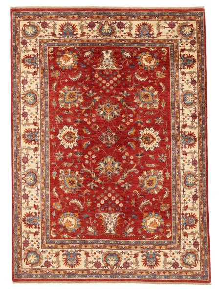 183x252 см, Пакистан, Зиглер, Wool, красный