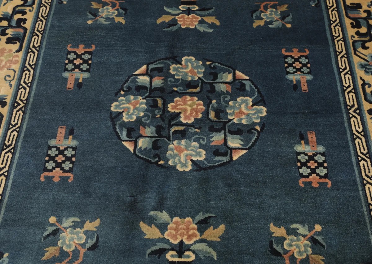 129x198 см, Китай, Восточные, Wool, чёрный — вид 2