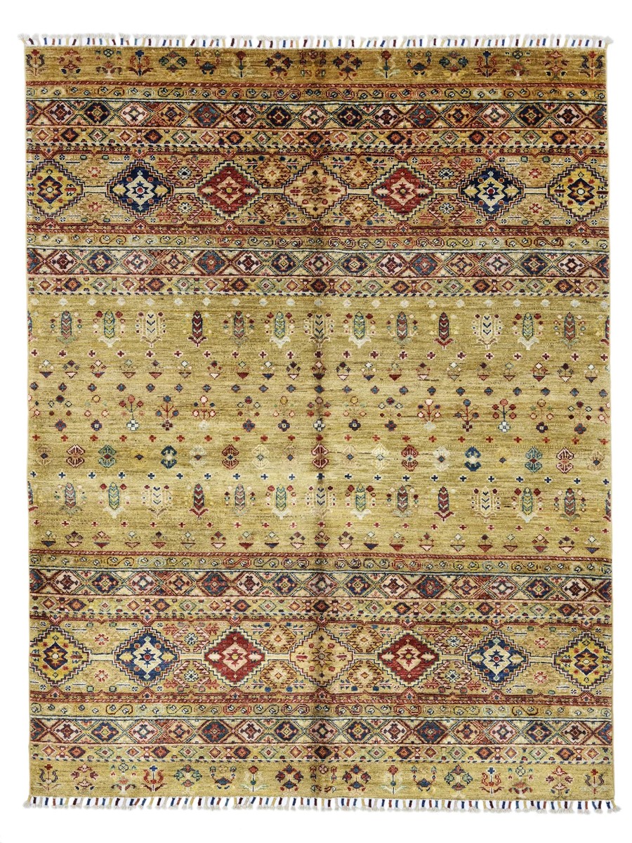 154x197 см, Афганистан, Восточные, Wool, оранжевый