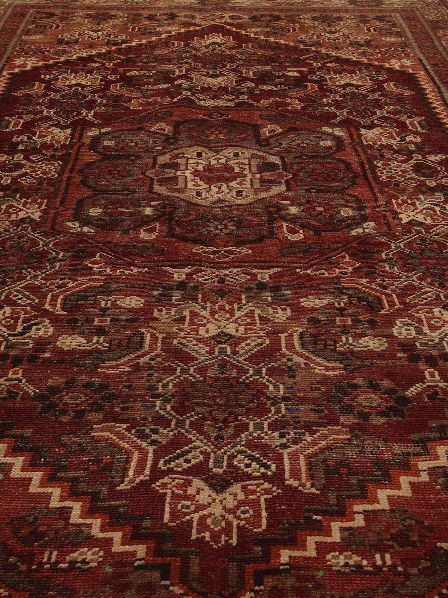134x222 см, Иран, Винтаж, Wool, чёрный — вид 3