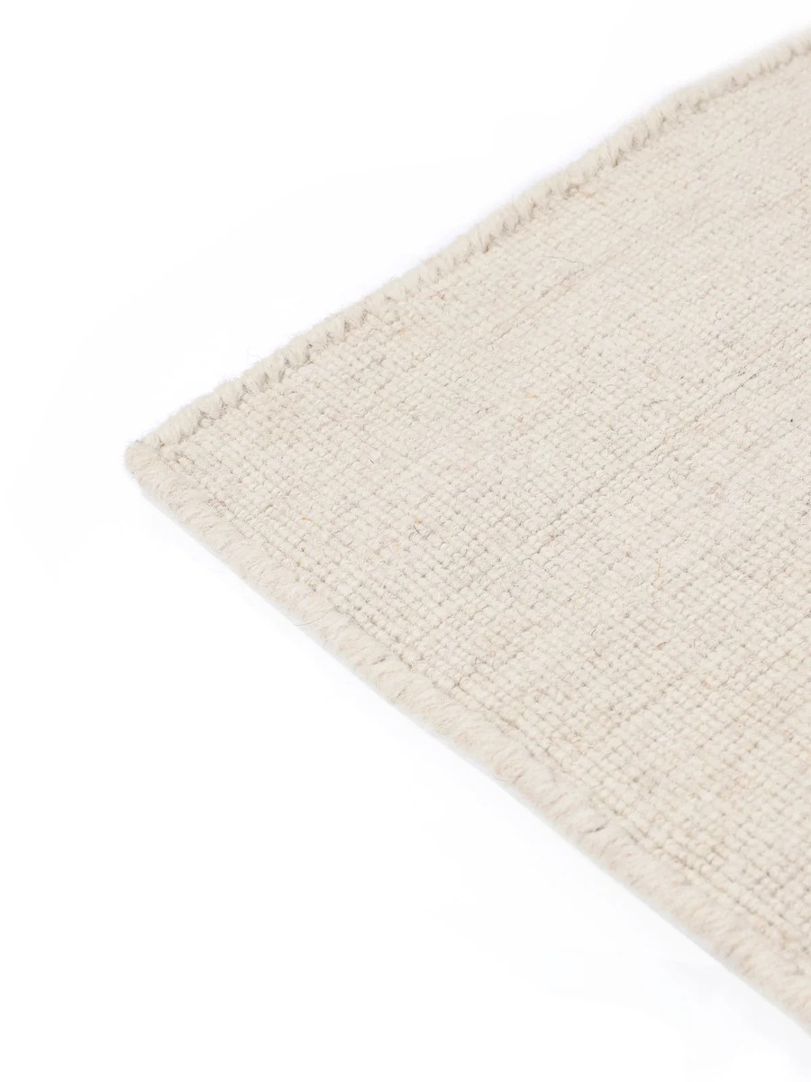 200x250 см, Индия, Килимы, Wool, натуральный белый — вид 3