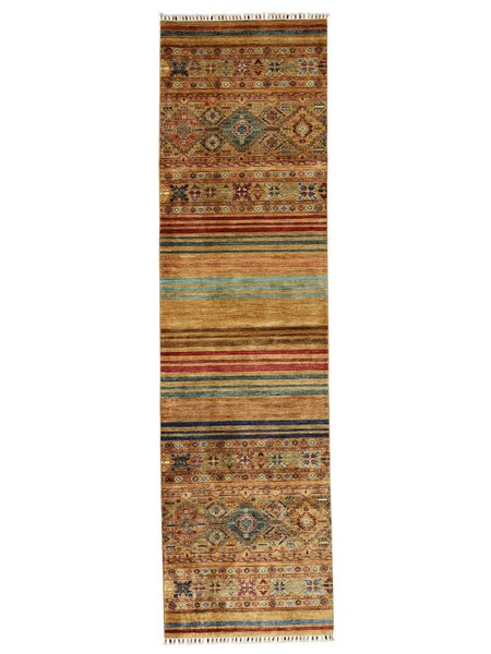 80x299 см, Афганистан, Восточные, Wool, чёрный