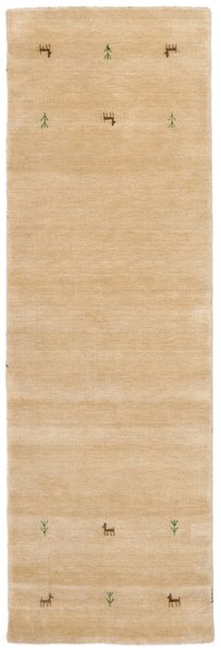 80x250 см, Индия, Габбе, Wool, бежевый