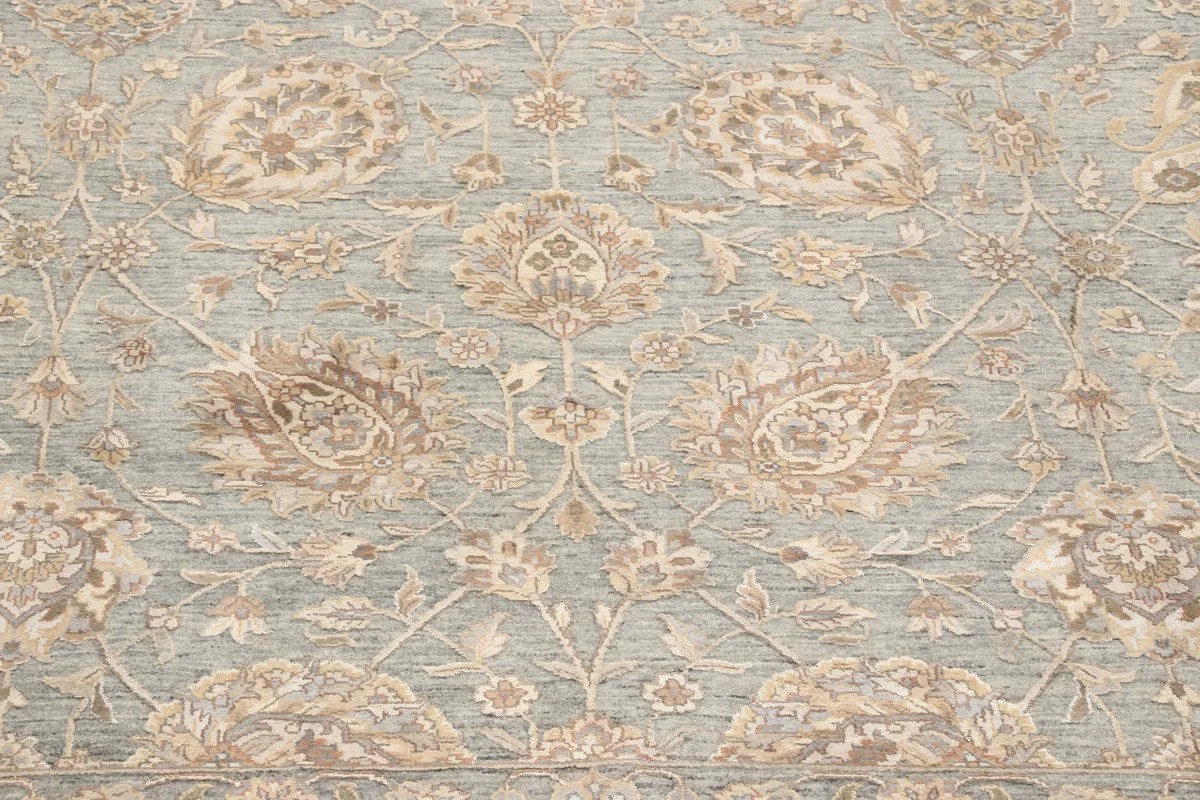 244x310 см, Индия, Табриз, Wool, жёлтый — вид 6