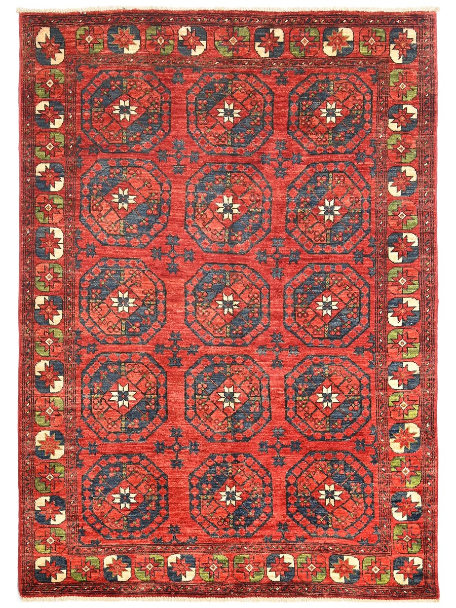 145x204 см, Афганистан, Афган / Пакистан, Wool, чёрный