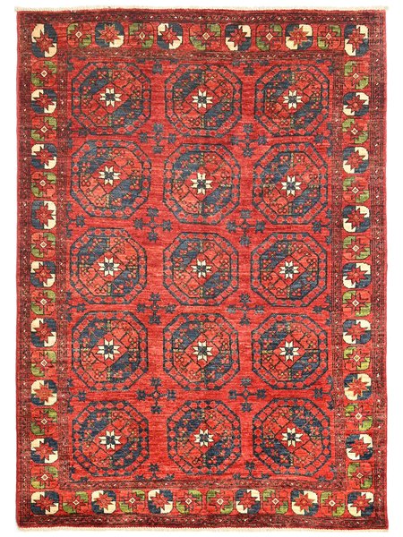 145x204 см, Афганистан, Афган / Пакистан, Wool, чёрный