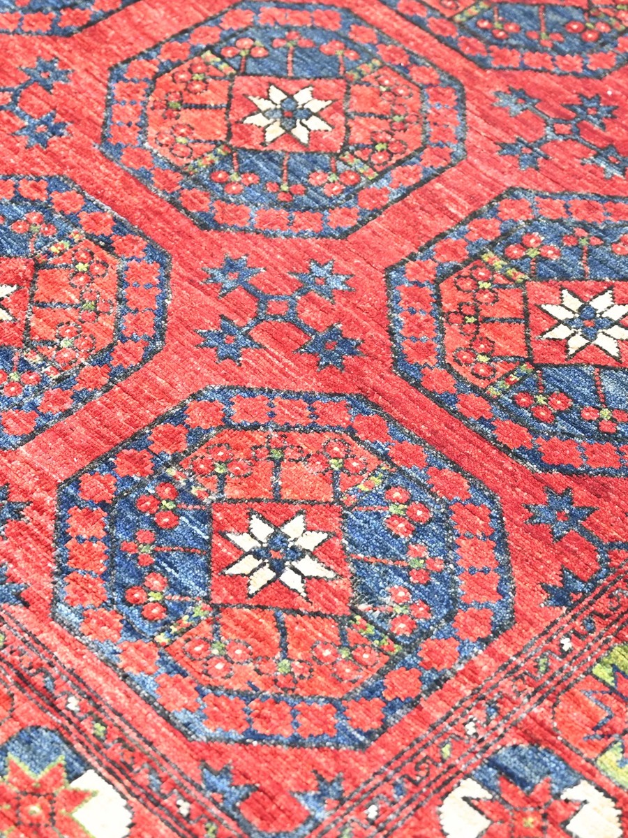 145x204 см, Афганистан, Афган / Пакистан, Wool, чёрный — вид 6