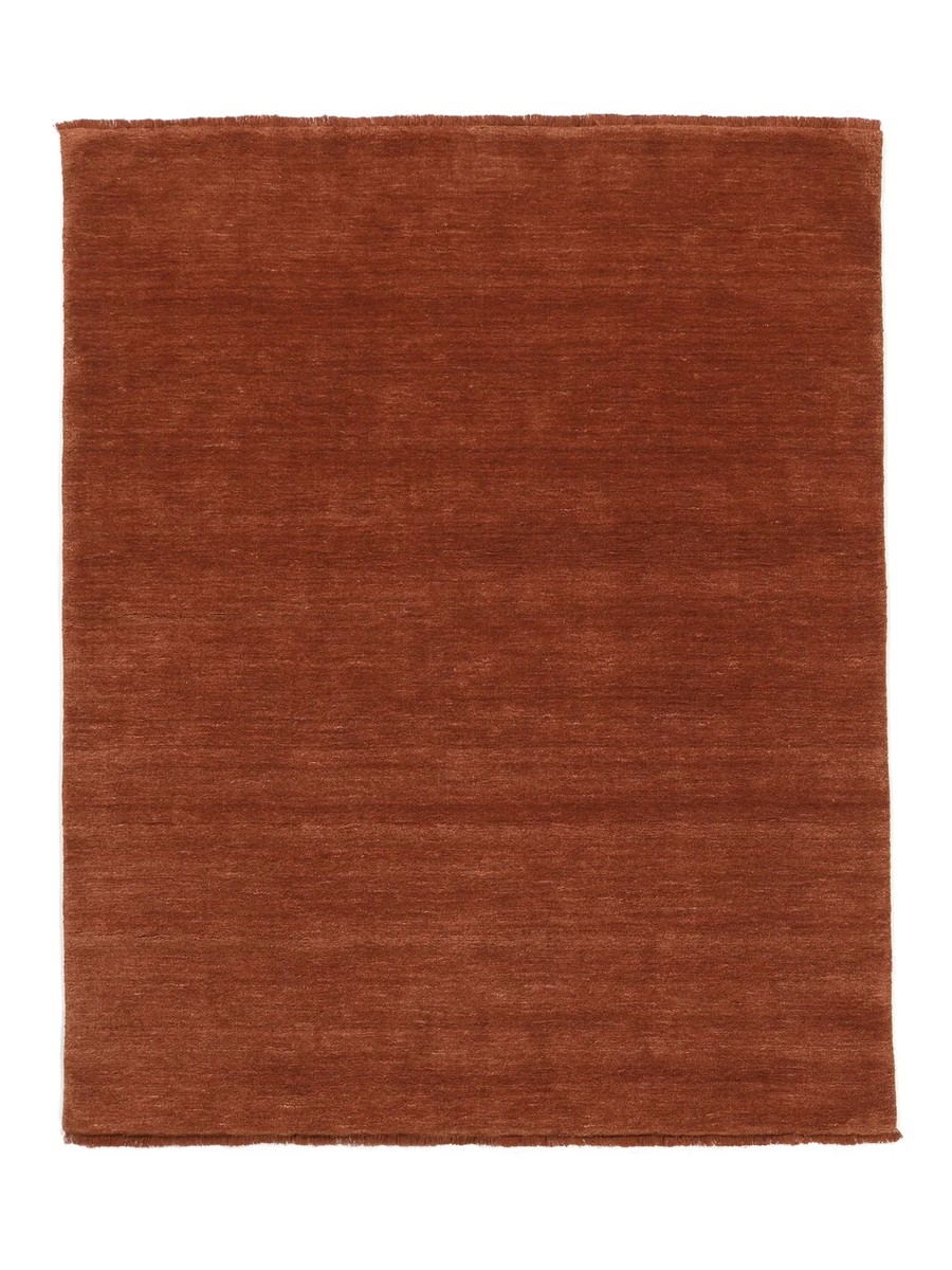 250x300 см, Индия, Современные, Wool, ржаво-красный
