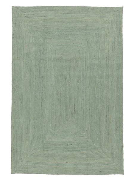 200x300 см, Индия, Однотонные, 90% Jute, Turquoise, Teal