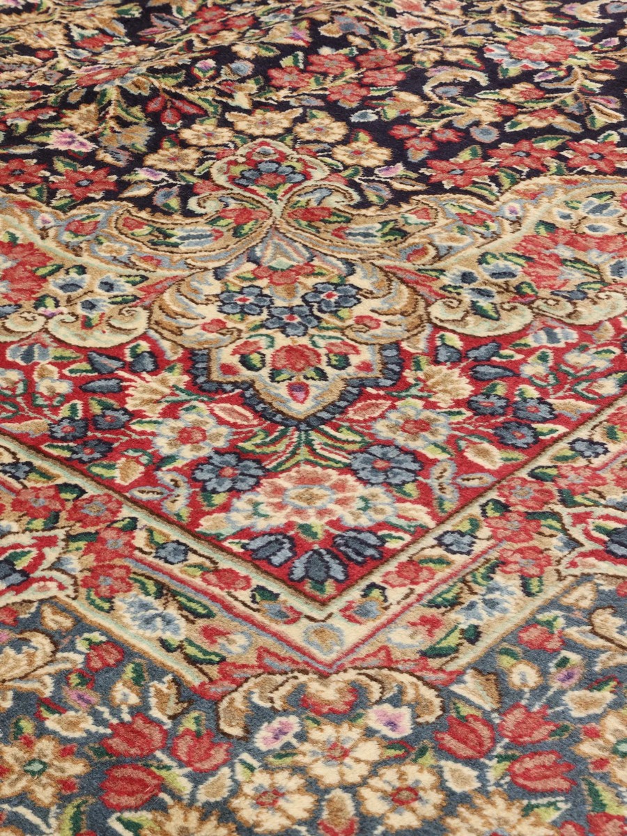 240x350 см, Иран, Керман, Wool, коричневый — вид 3