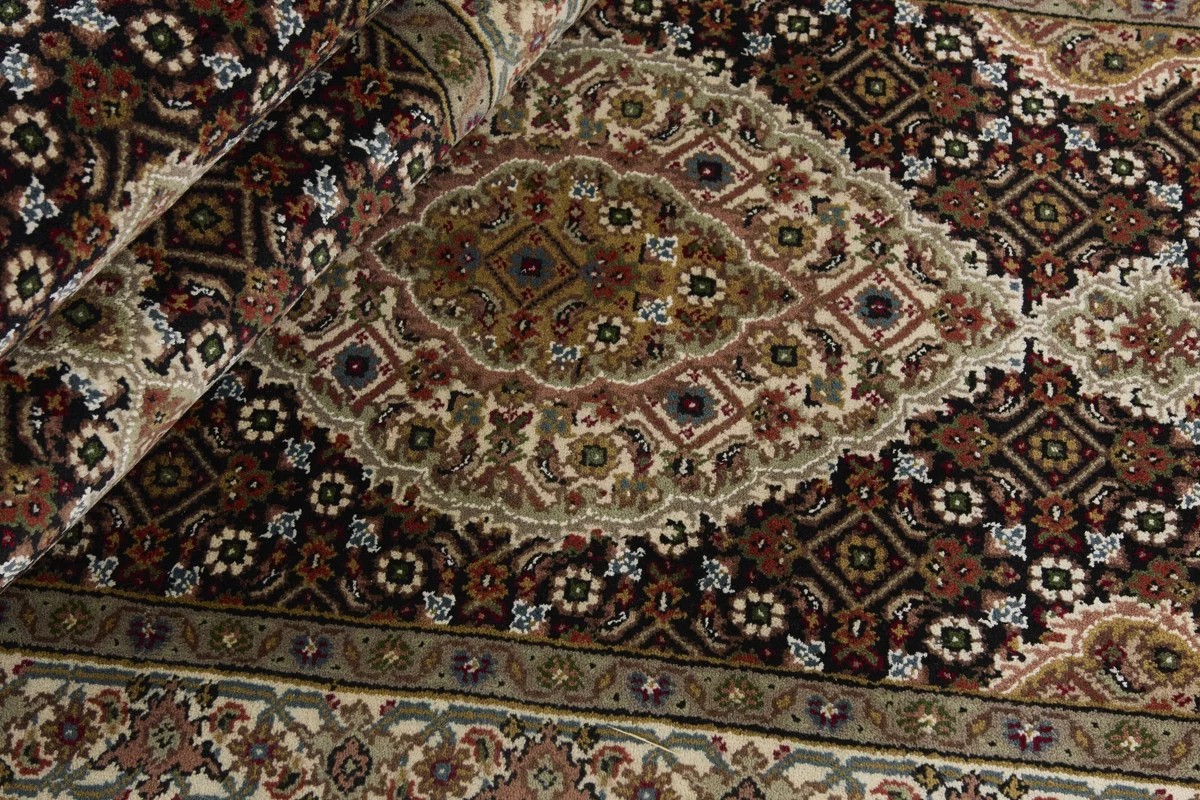 82x253 см, Индия, Табриз, Wool, чёрный — вид 2