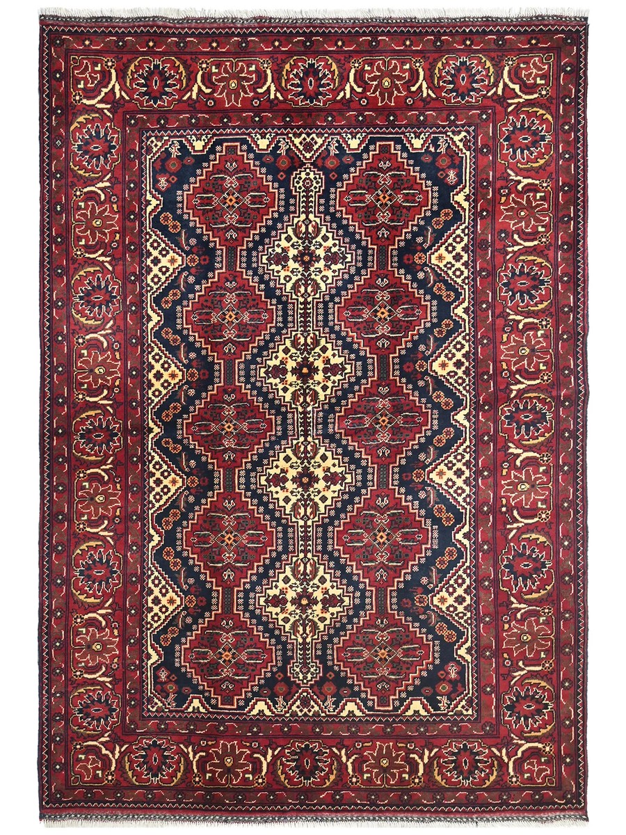 147x205 см, Афганистан, Афган / Пакистан, Wool, чёрный