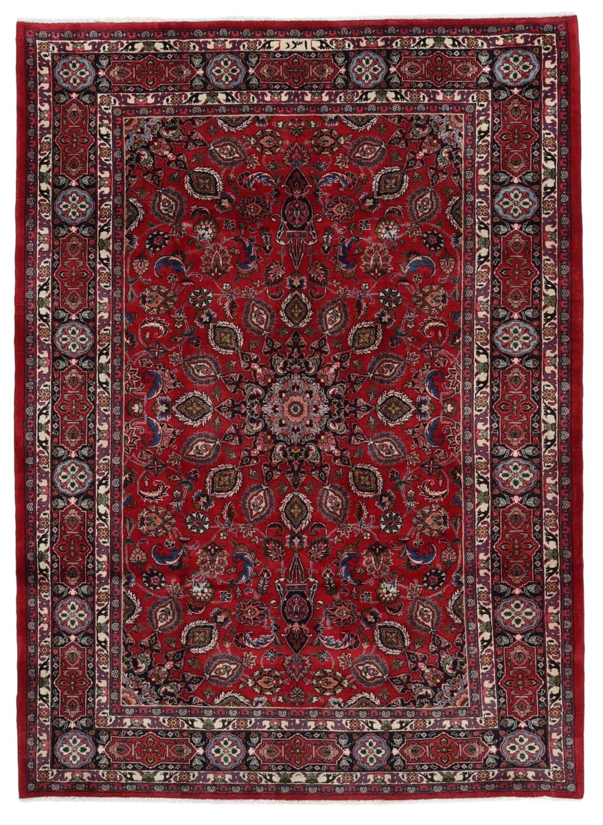 214x295 см, Иран, Машад, Wool, чёрный