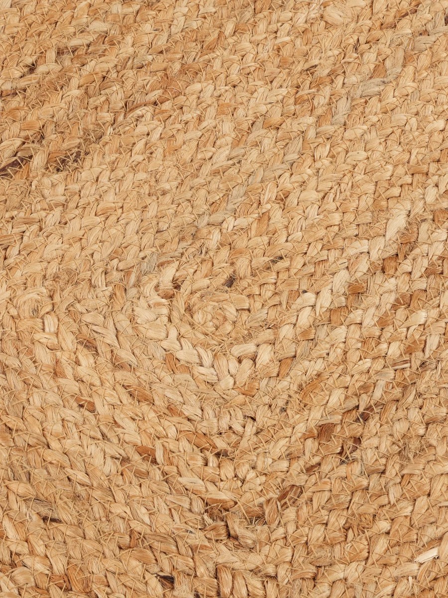 250x250 см, Индия, Современные, 90% Jute, бежевый — вид 4
