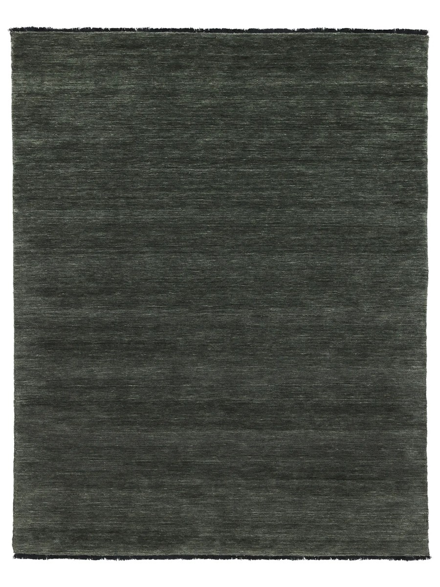 200x250 см, Индия, Однотонные, Wool, чёрный