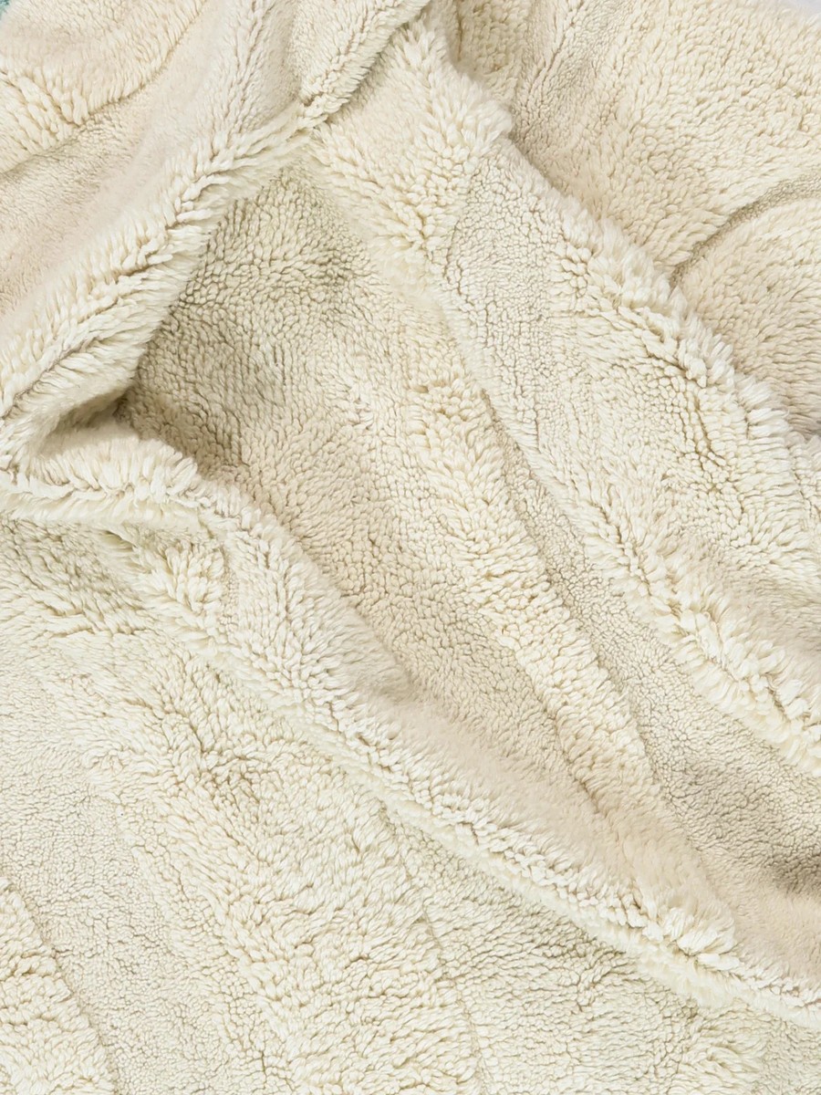 Ø200 см, Индия, Шэгги, Wool, белый — вид 2
