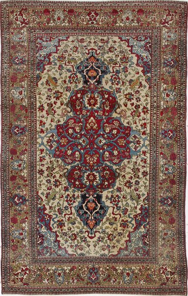140x216 см, Иран, Исфахан, Wool, чёрный