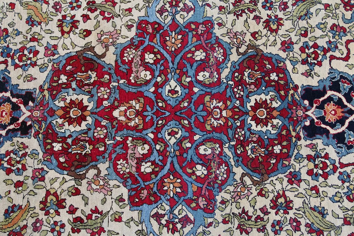 140x216 см, Иран, Исфахан, Wool, чёрный — вид 2