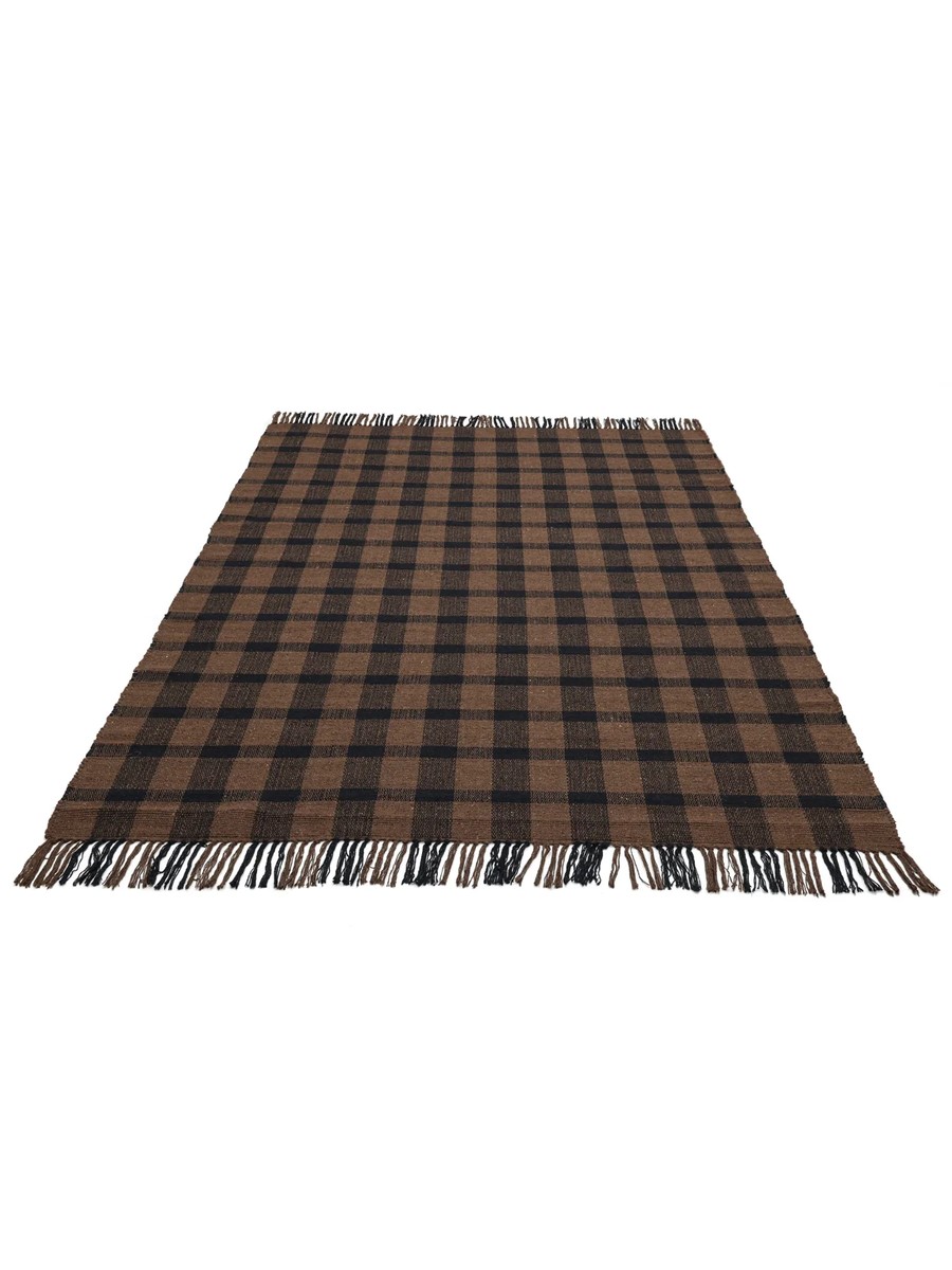 250x350 см, Индия, Вискоза, 90% Cotton, чёрный