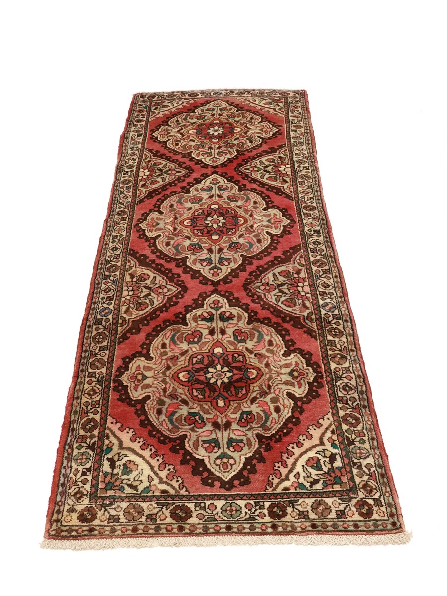 83x275 см, Иран, Восточные, Wool, чёрный — вид 2
