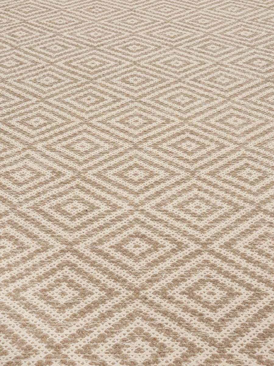 200x300 см, Индия, Килимы, Cotton, бежевый — вид 3
