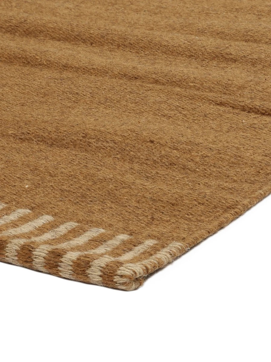 250x250 см, Индия, Килимы, Wool, коричневый — вид 2