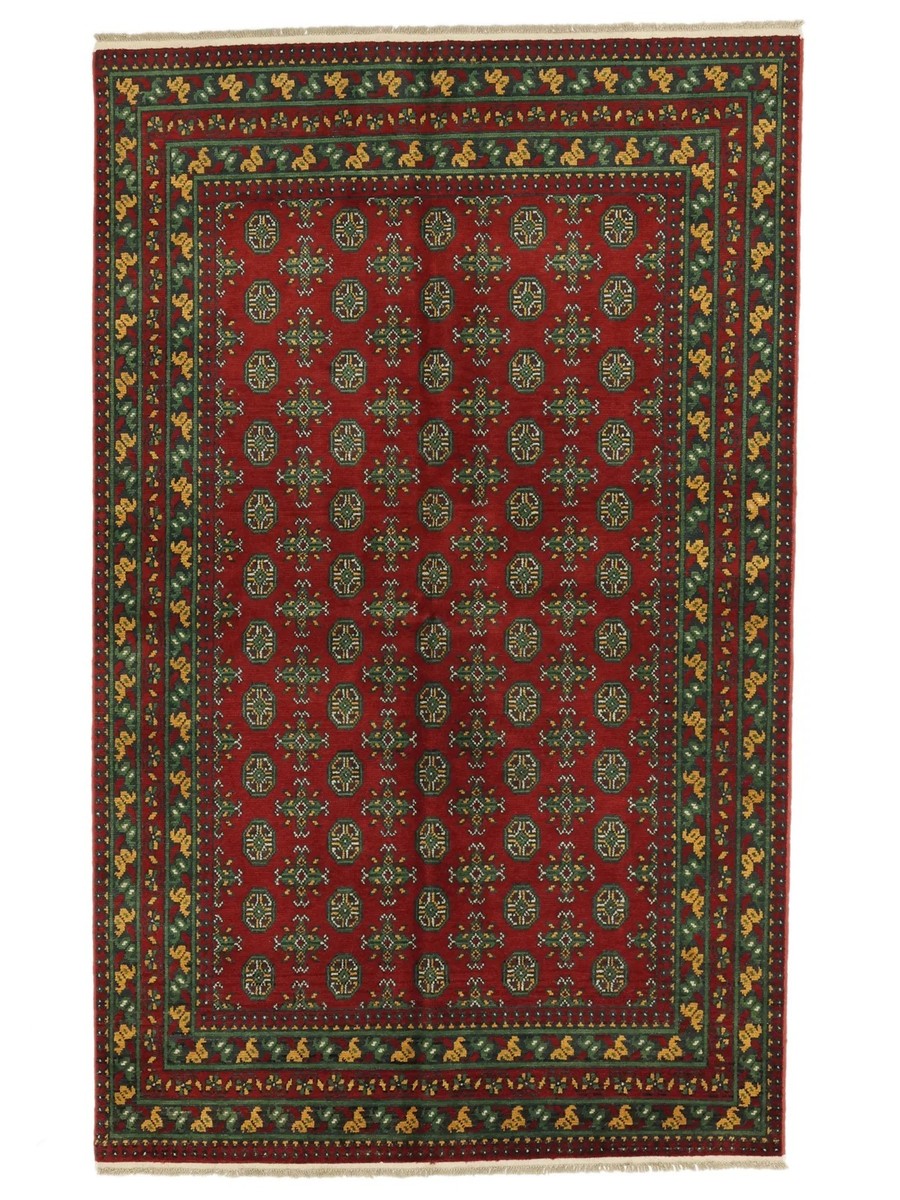 157x244 см, Афганистан, Акче, Wool, жёлтый