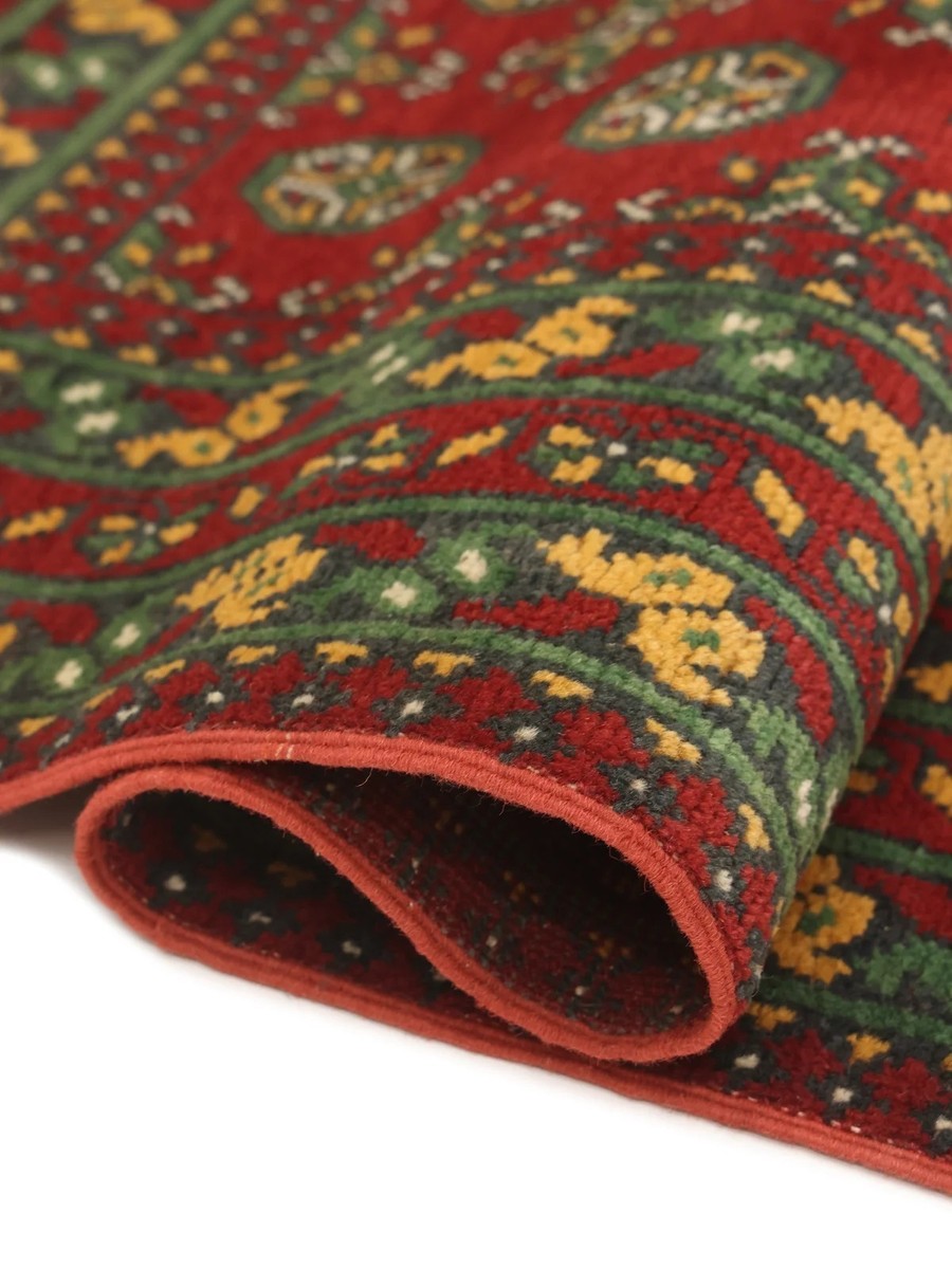 157x244 см, Афганистан, Акче, Wool, жёлтый — вид 5