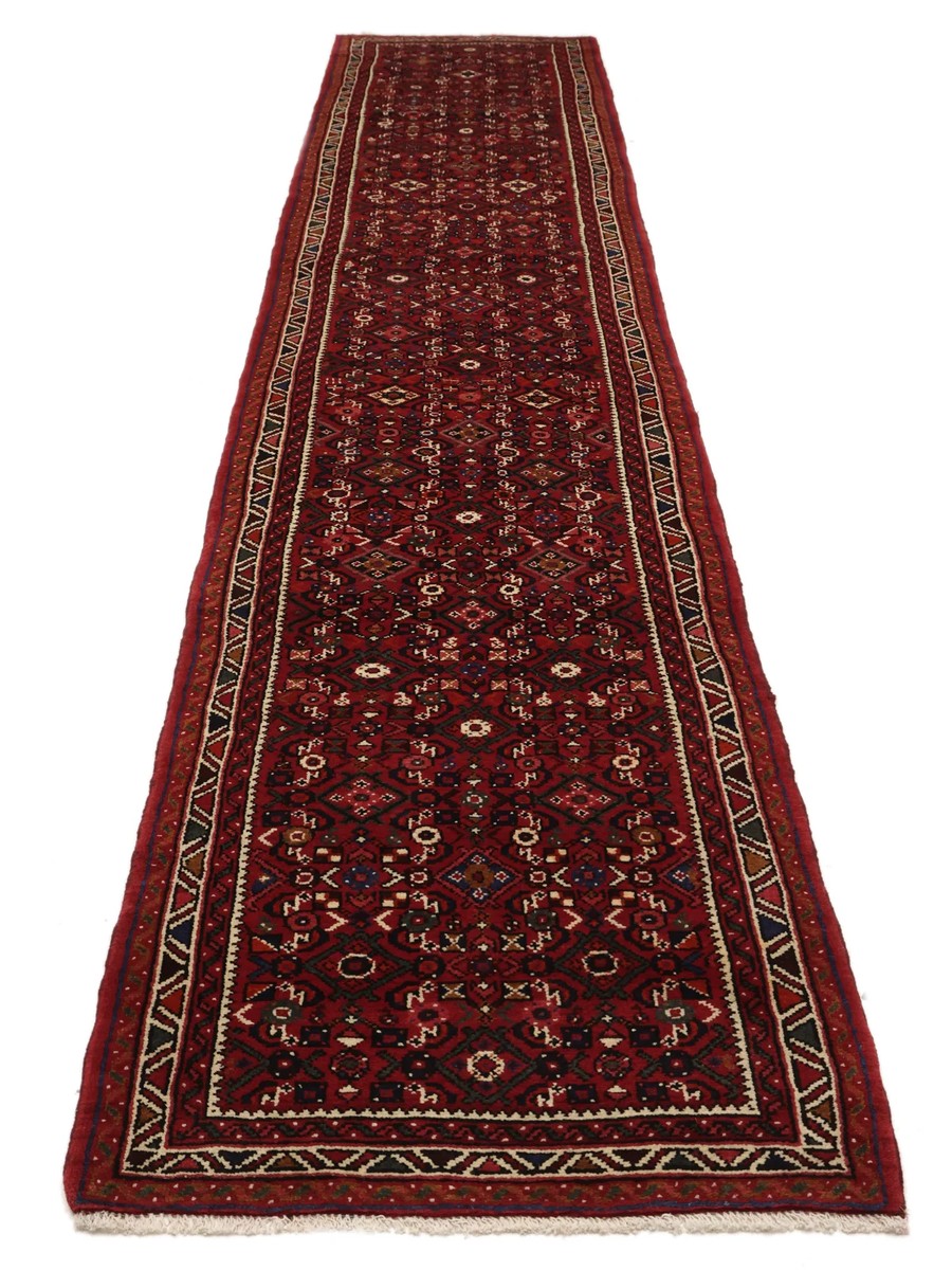 85x410 см, Иран, Восточные, Wool, чёрный — вид 2