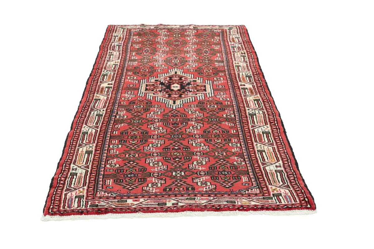 82x200 см, Иран, Восточные, Wool, красный — вид 4