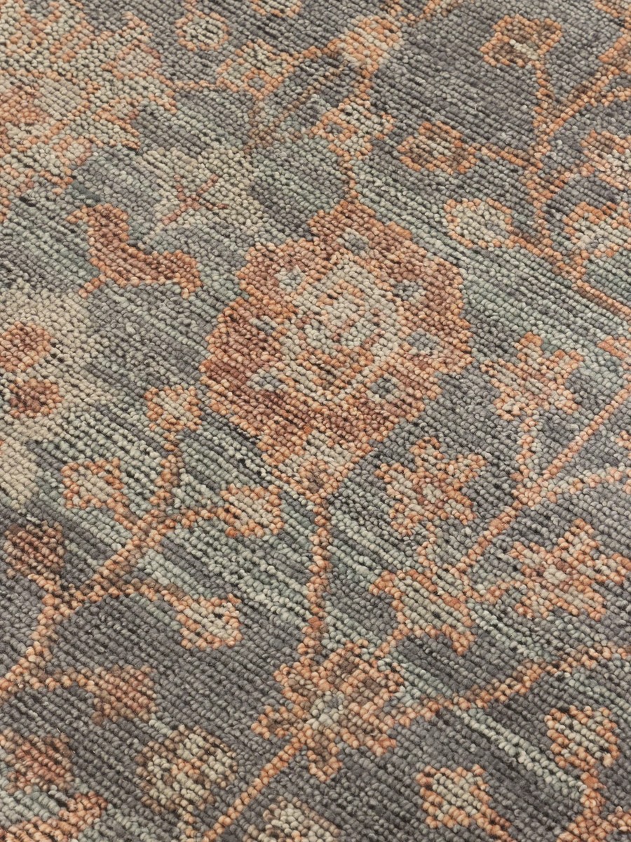 245x310 см, Индия, Анатолия, Wool, оранжевый — вид 2