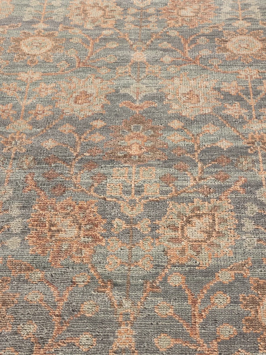 245x310 см, Индия, Анатолия, Wool, оранжевый — вид 3