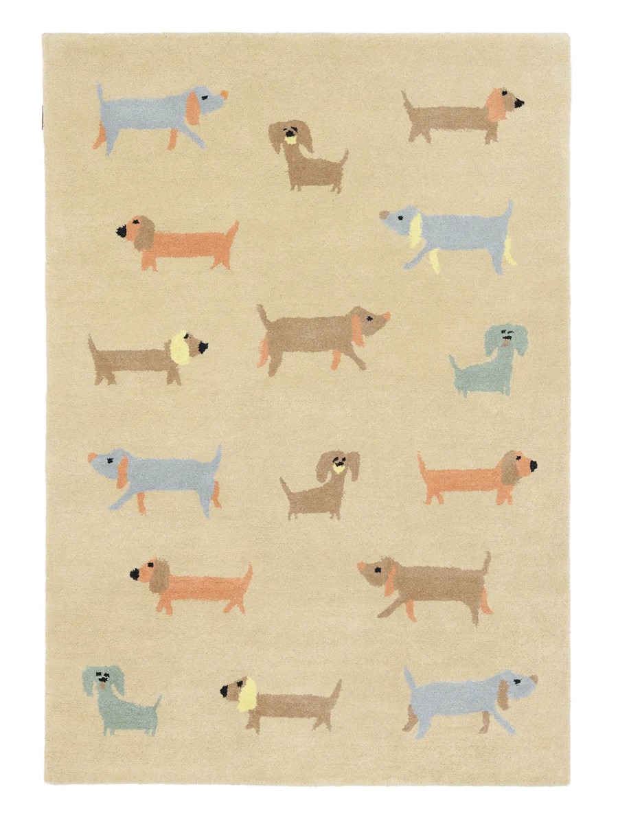 140x200 см, Индия, Современные, Wool, бежевый