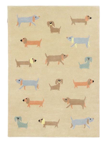 140x200 см, Индия, Современные, Wool, бежевый