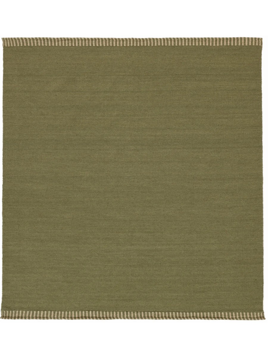 250x250 см, Индия, Килимы, Wool, зелёный