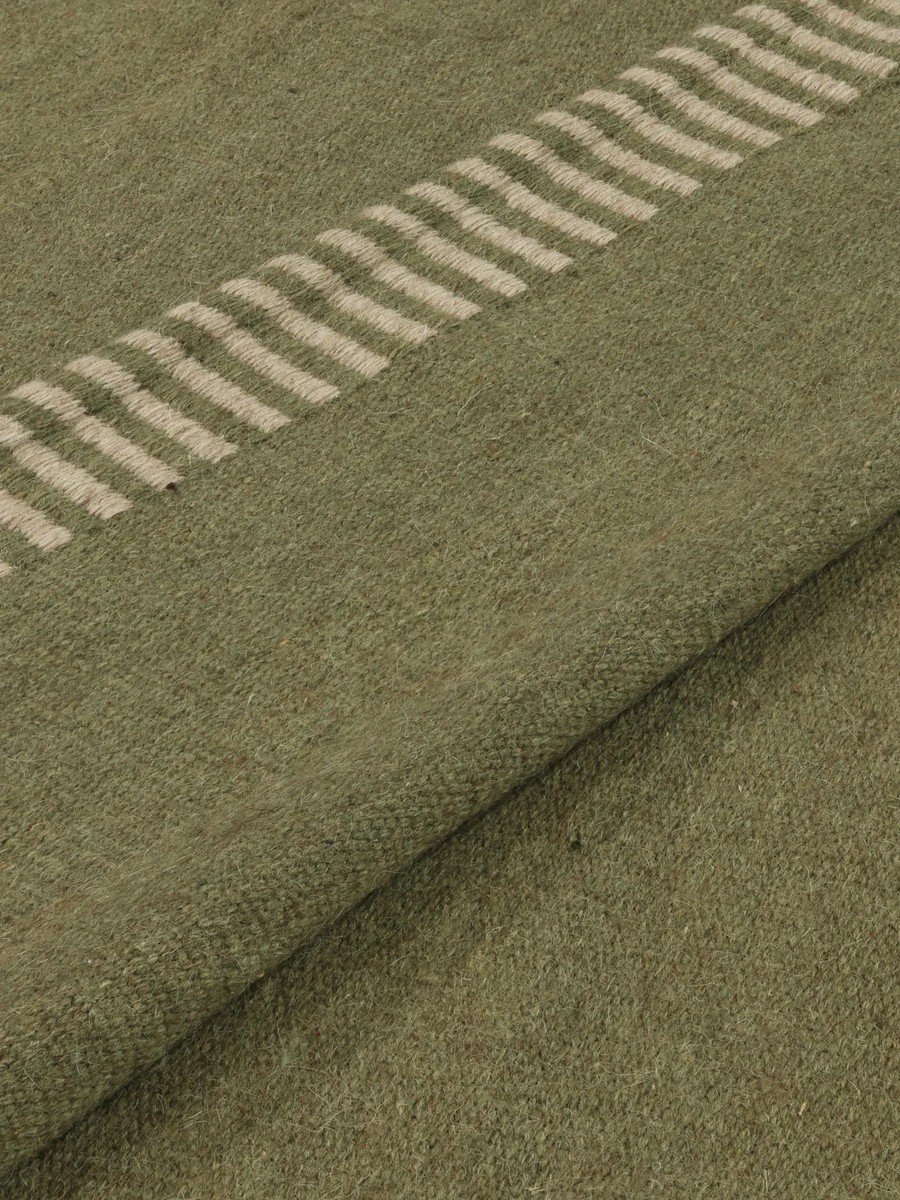 250x250 см, Индия, Килимы, Wool, зелёный — вид 4