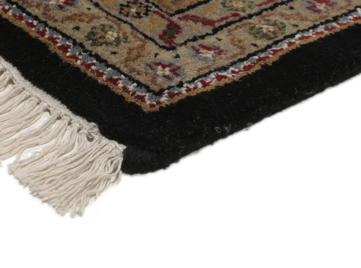 244x342 см, Индия, Табриз, Wool, коричневый