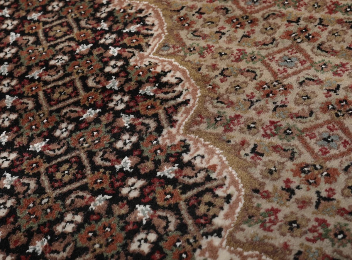 244x342 см, Индия, Табриз, Wool, коричневый — вид 4
