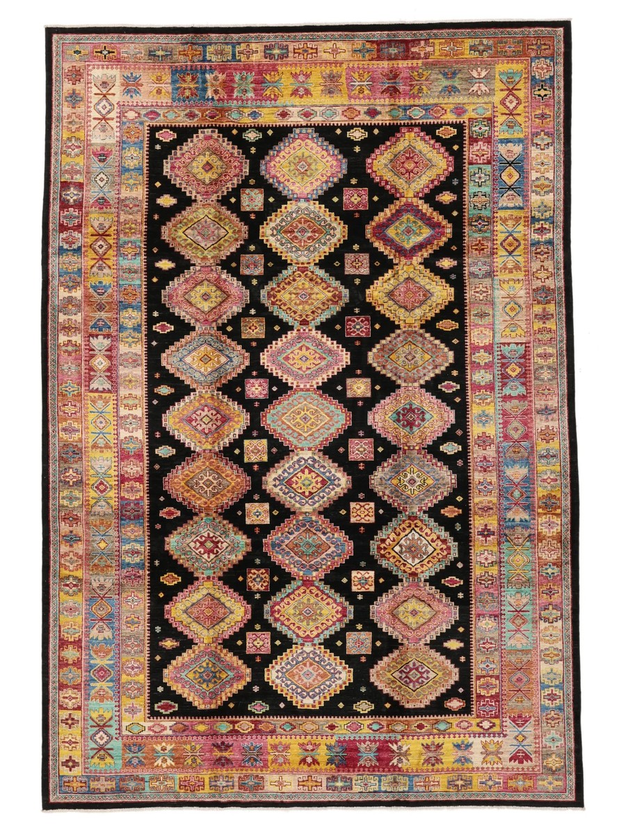 246x360 см, Афганистан, Восточные, Wool, коричневый