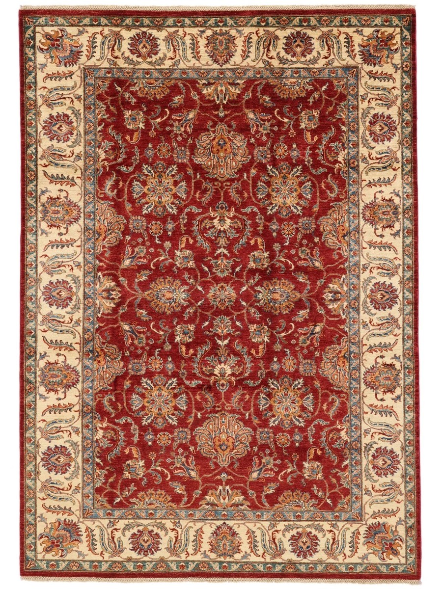 209x298 см, Пакистан, Афган, Wool, коричневый