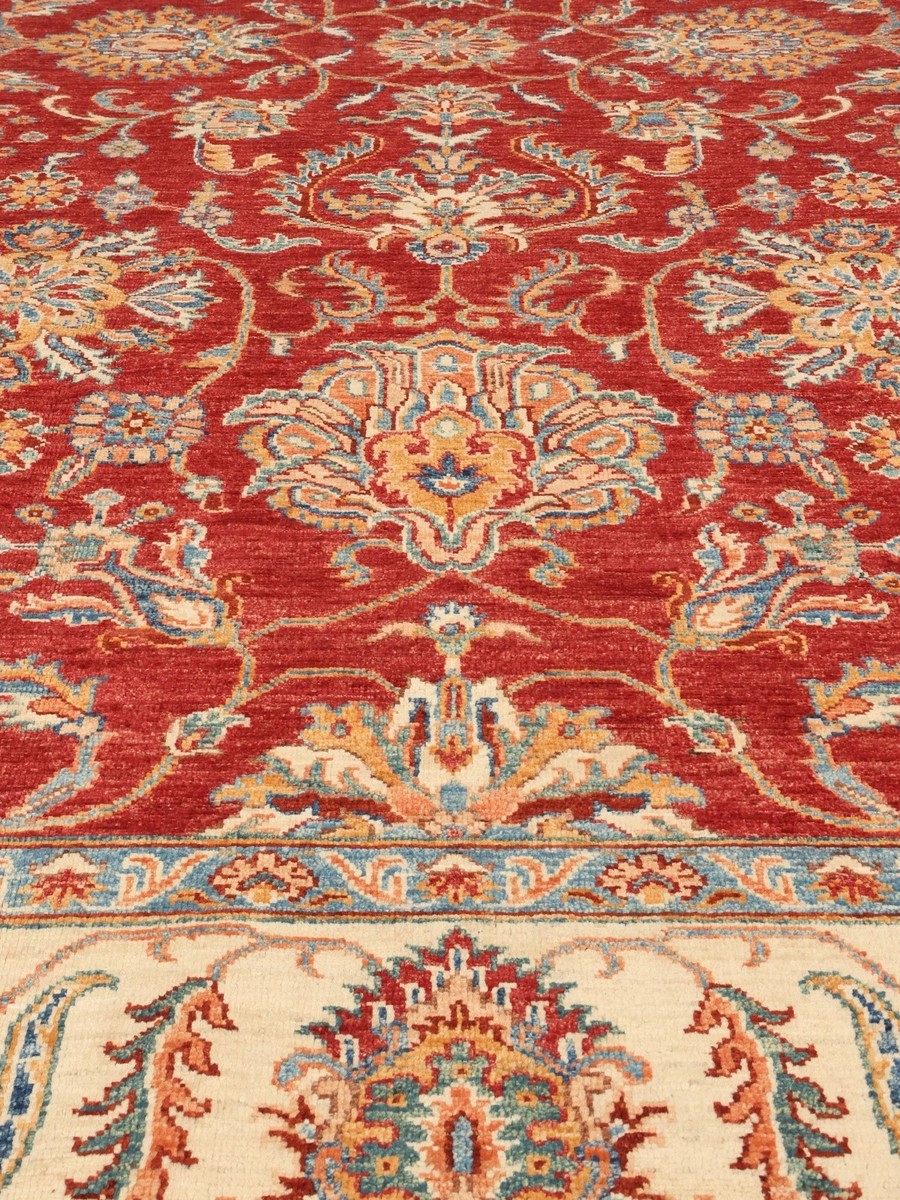 209x298 см, Пакистан, Афган, Wool, коричневый — вид 4