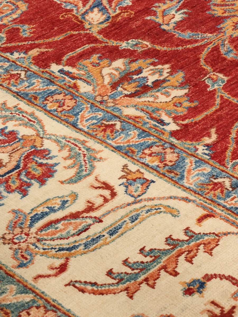 209x298 см, Пакистан, Афган, Wool, коричневый — вид 5