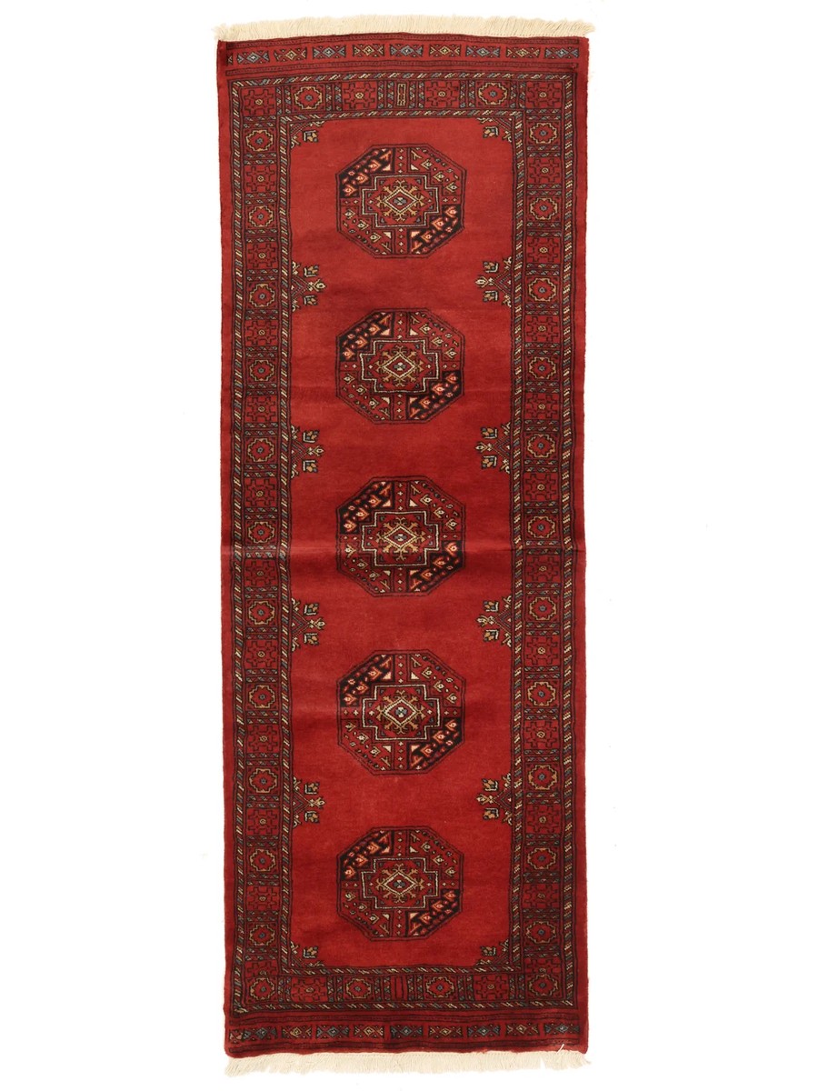 75x209 см, Пакистан, Афган / Пакистан, Wool, чёрный