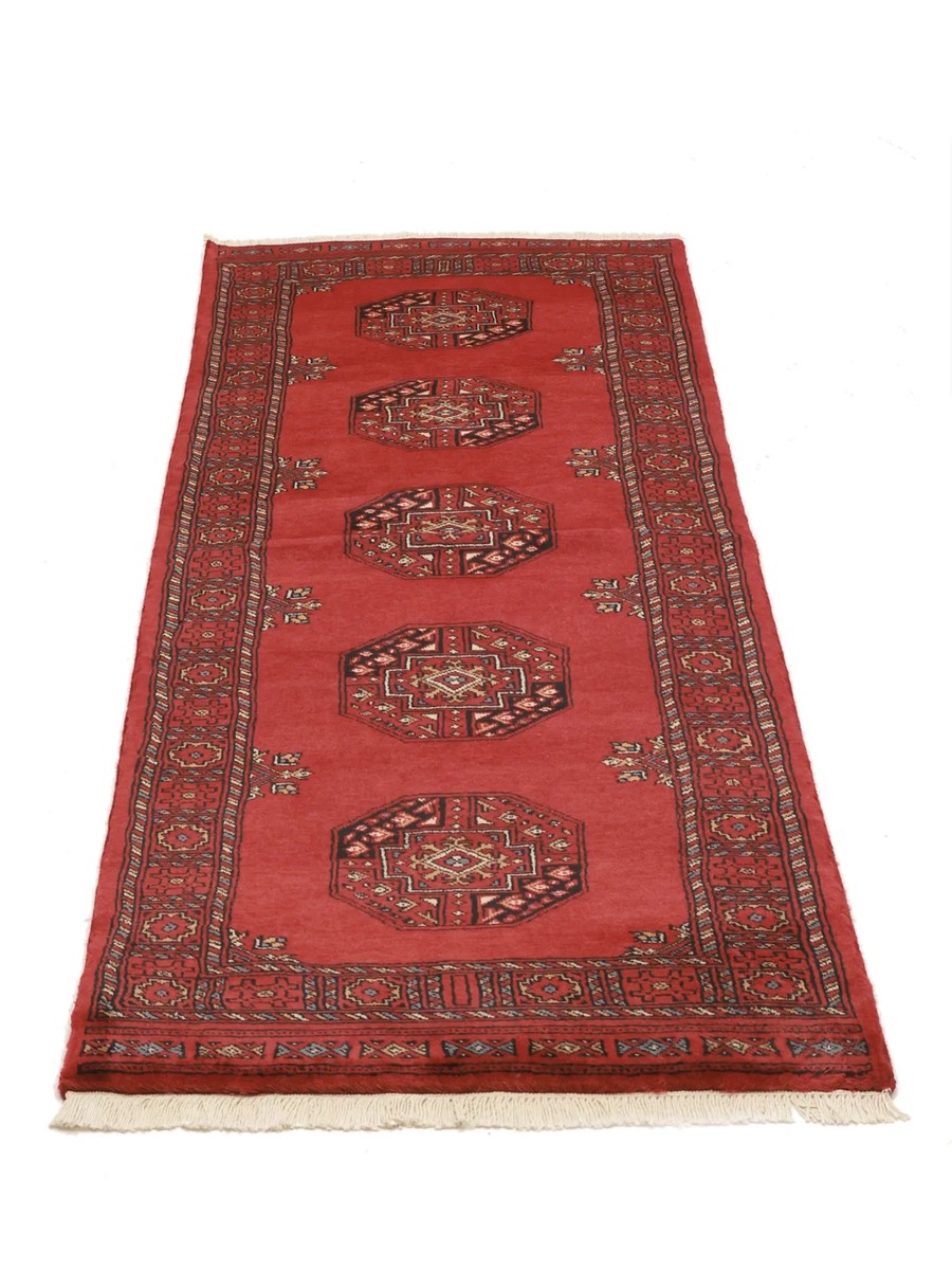 75x209 см, Пакистан, Афган / Пакистан, Wool, чёрный — вид 3