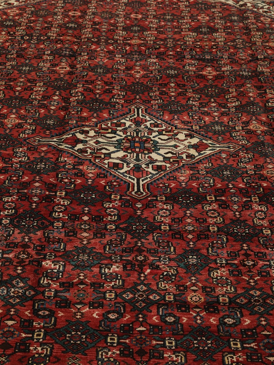 203x305 см, Иран, Восточные, Wool, чёрный — вид 4