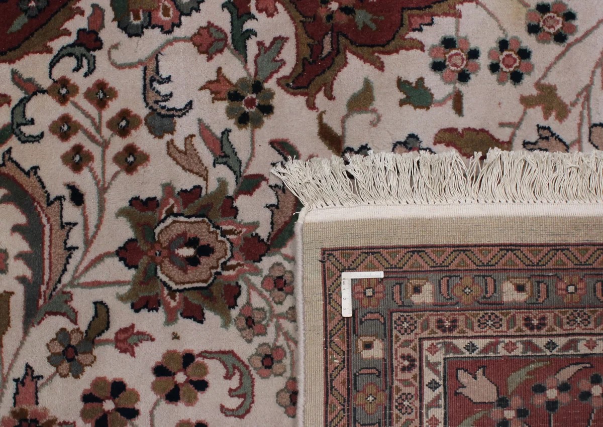 305x401 см, Индия, Табриз, Wool, бежевый — вид 2