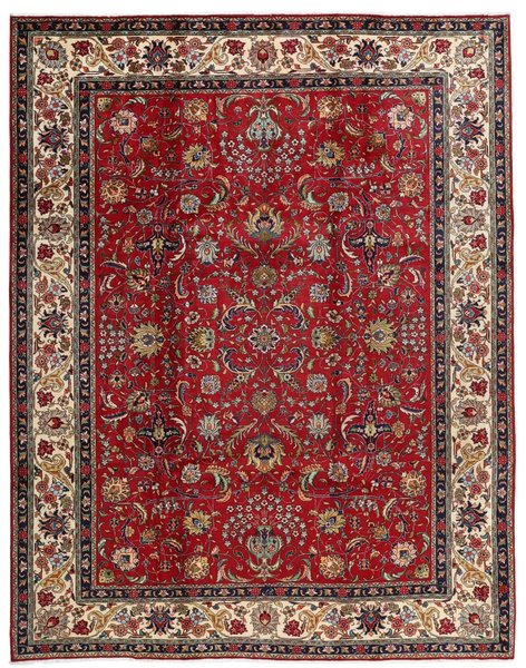 258x332 см, Иран, Табриз, Wool, чёрный