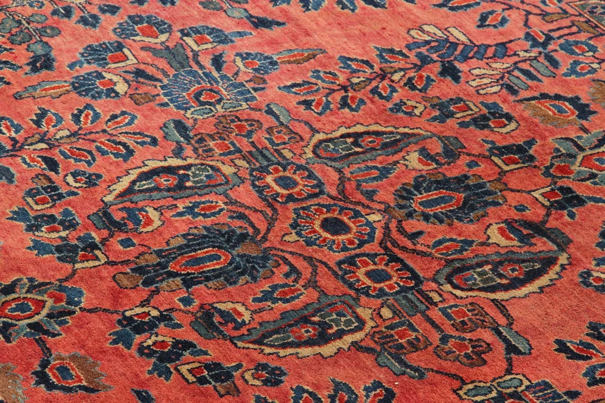 351x431 см, Иран, Сарук, Wool, красный — вид 3